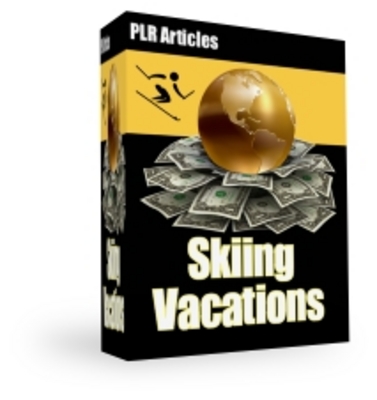 Product picture 25 Skiing Vacation PLR Articles
